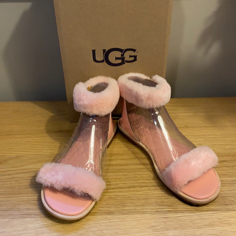 UGG Spring genuine shearing sandals